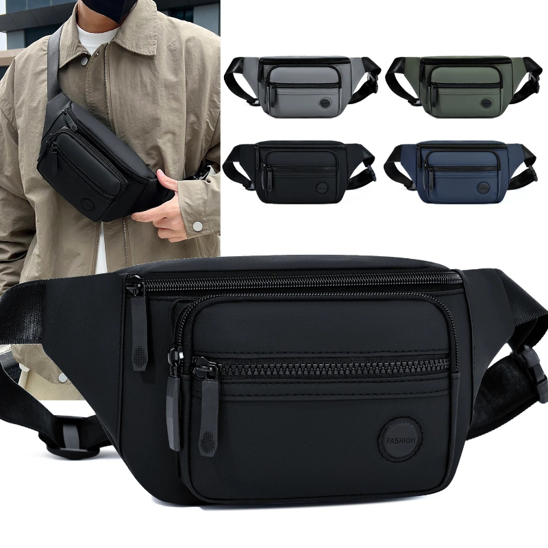 Women'S Kangaroo Bags - Unisex Waterproof Waist Bag Pack Male