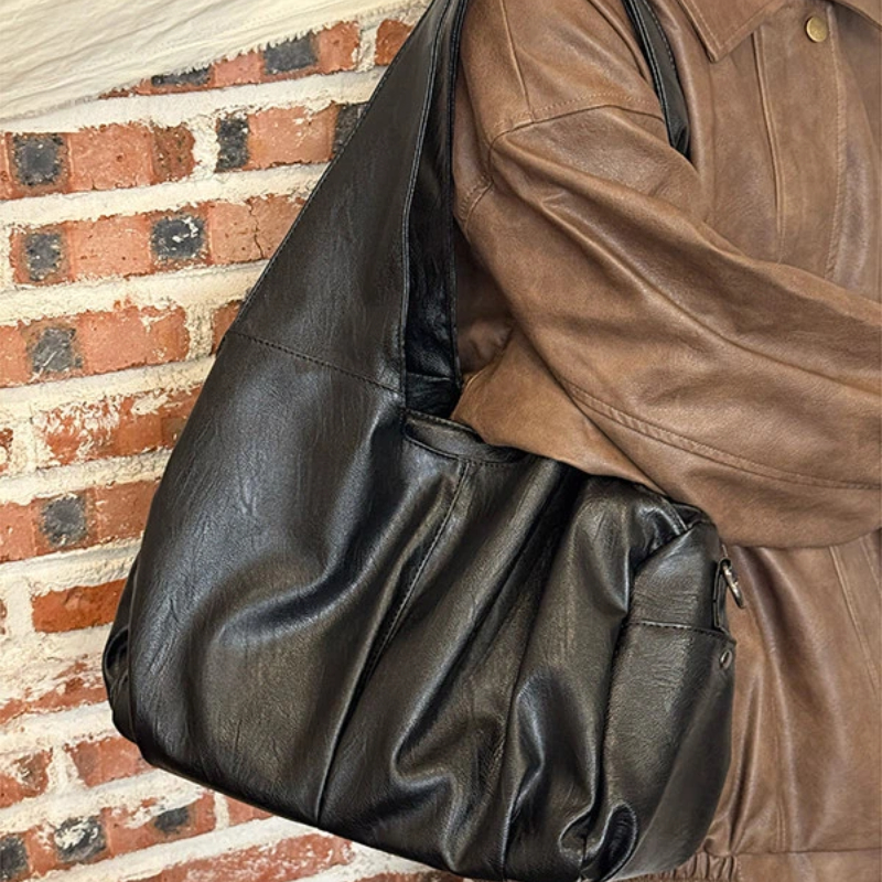 Women Handheld Bags - High-end Niche Vintage Tote Bag for