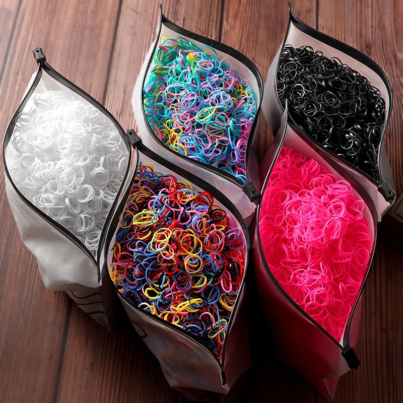 Women Bags Under 1000 - 1000 Pcs/Bag Small Clear Rubber Band