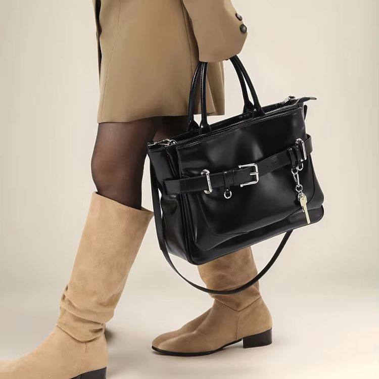 Women Bags Leather - Casual Large-Capacity Shoulder Bag for Women:
