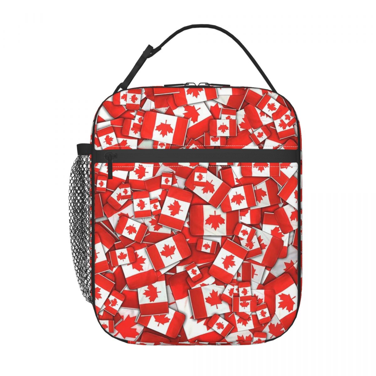 Women Bags In Canada - Canada Flag Pattern Insulated Lunch Bag
