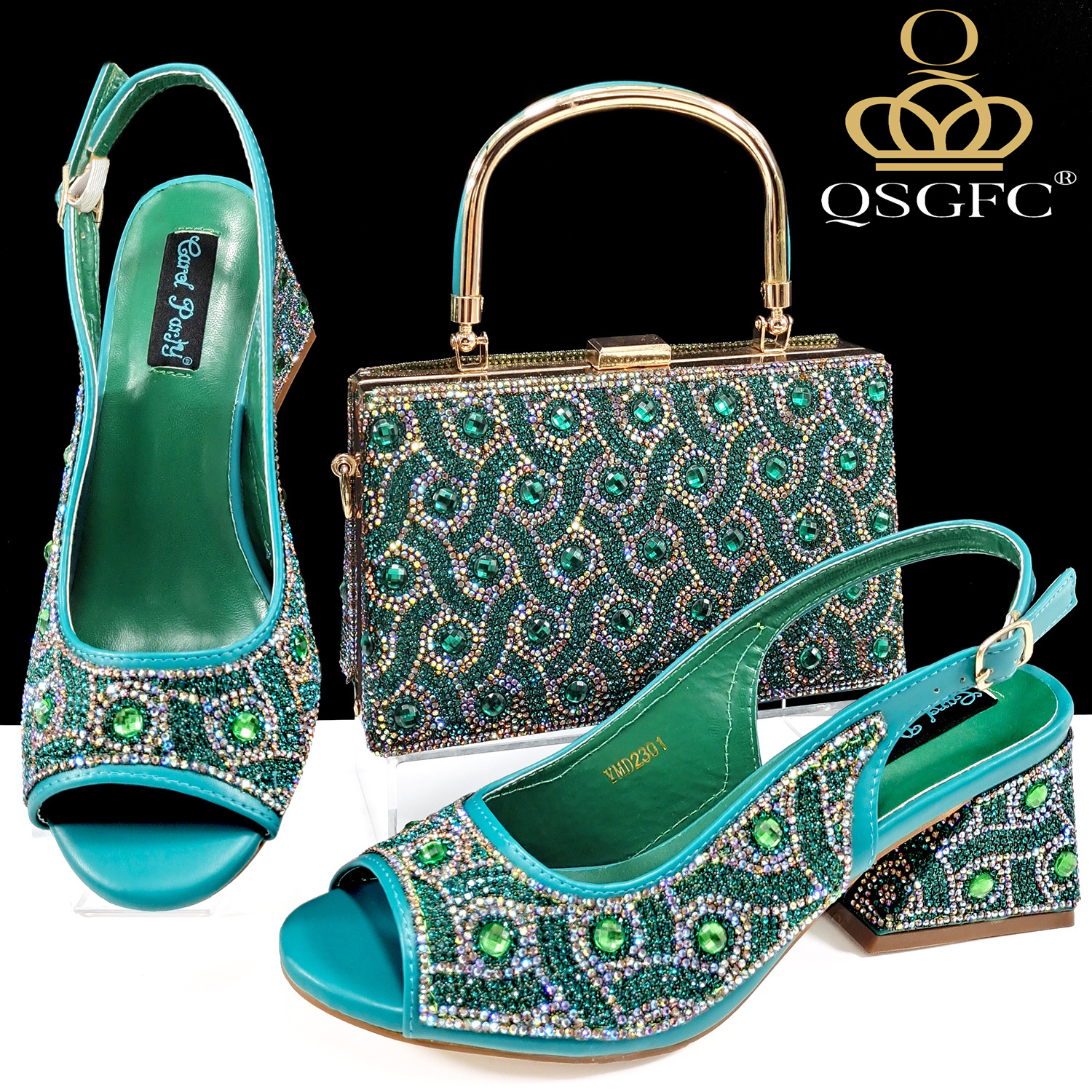 Women Bags Designer Sale - QSGFC 2026 Rhinestone Design INS Hot