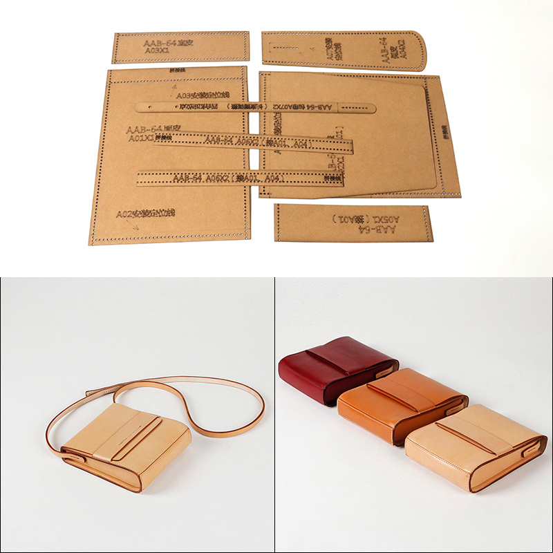 Women X Bags - DIY Handmade Kraft Paper Template for
