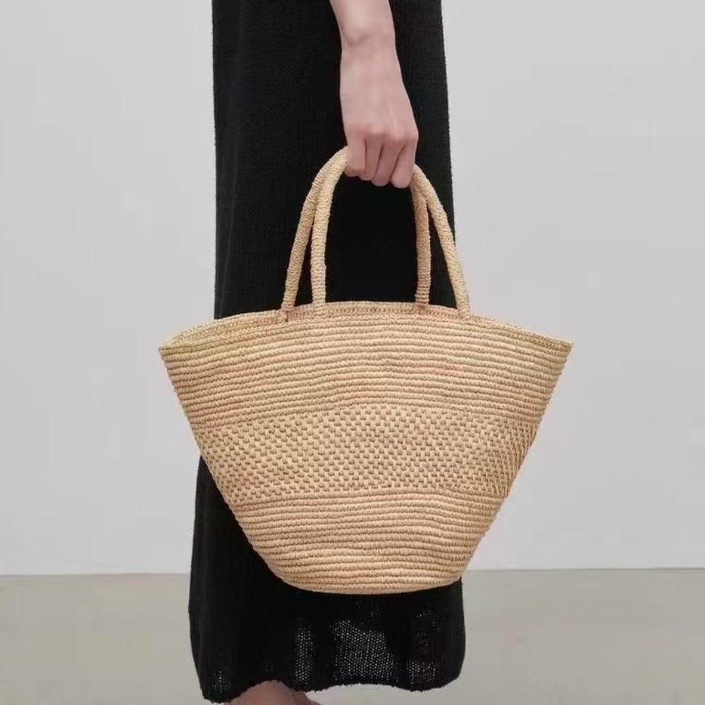 Women'S Raffia Bags - Large Capacity Raffia Straw Bag Bohemian