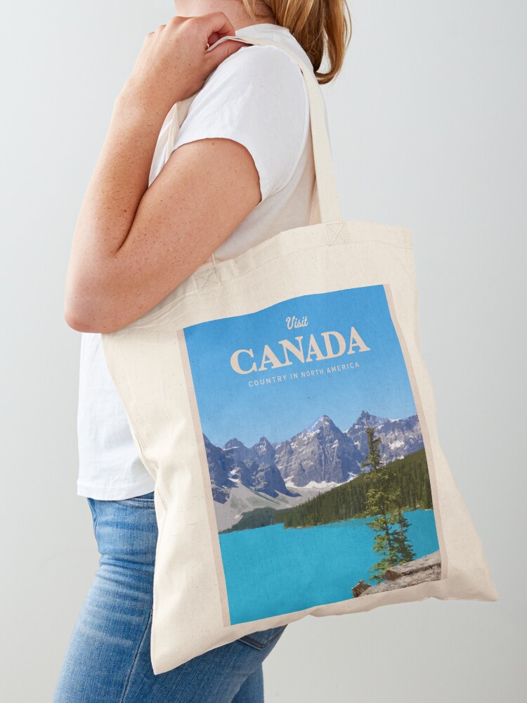 Women Bags In Canada - Visit Canada Tote Bag personalized tote