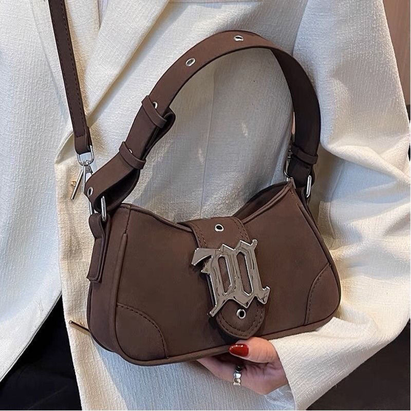 Women Bags Designer Sale - Girls Niche Retro Design Shoulder Bags