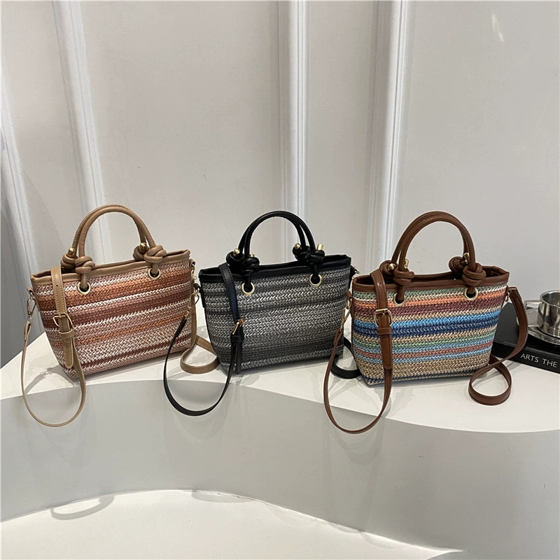 Handheld woven bag for women,  - Women Handheld Bags recension och pris