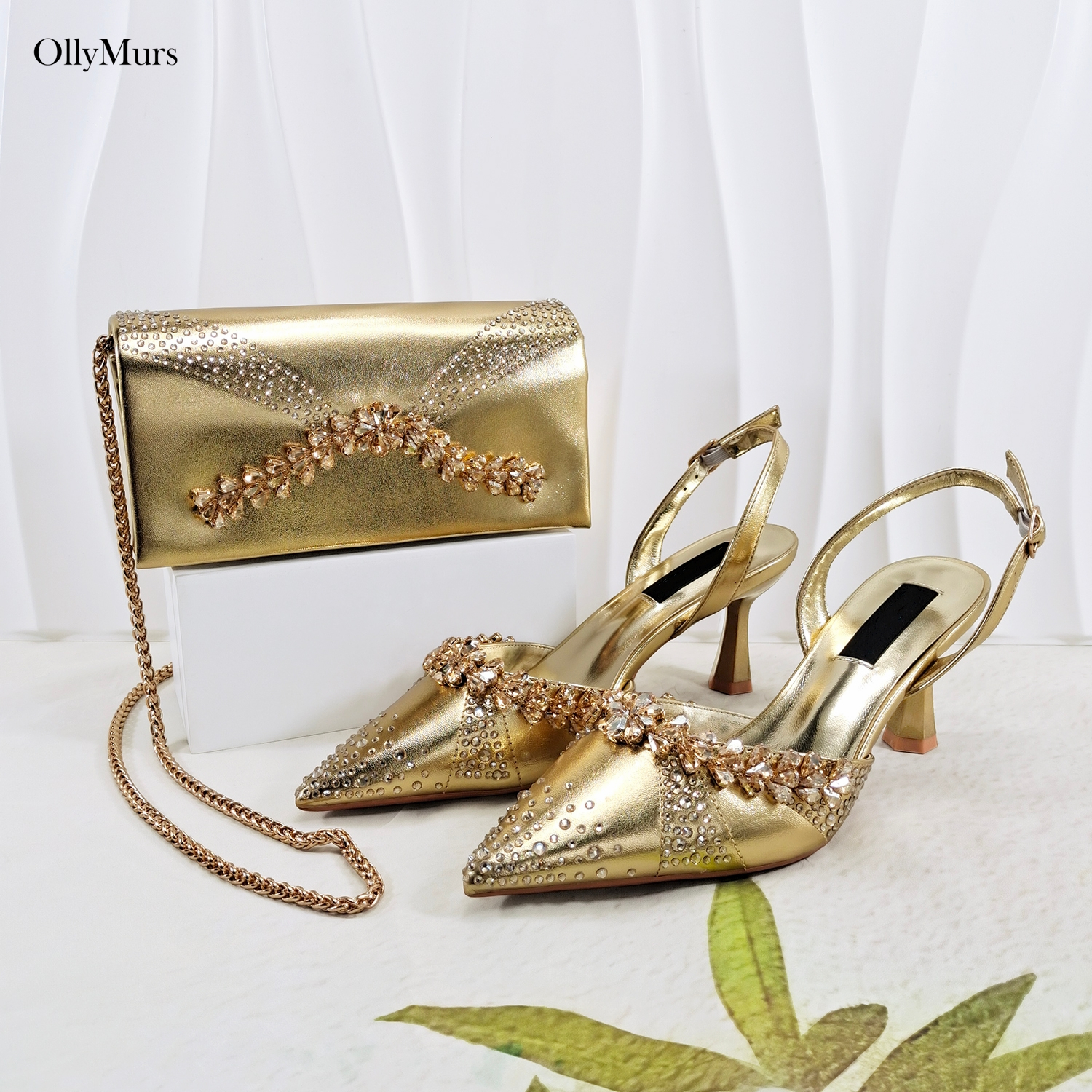New Arrival Italian Rhinestone - Women Bags And Shoes recension och pris