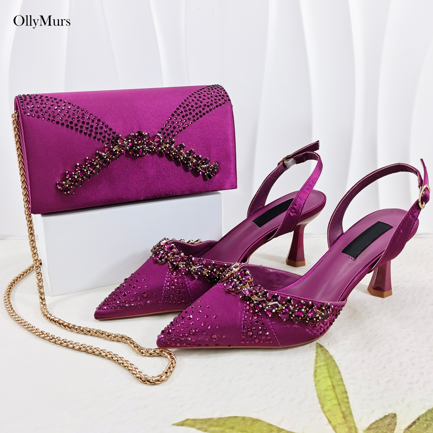 New Arrival Italian Rhinestone - Women Bags And Shoes recension och pris