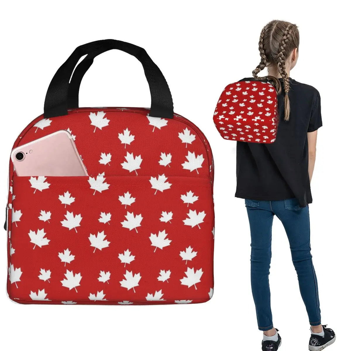 Canada Maple Leaf Flag Pattern - Women Bags In Canada recension och pris