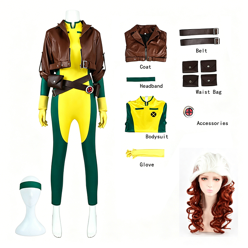 Rogue X-Men 97 Cosplay Full Se - Women Bags Europe recension och pris