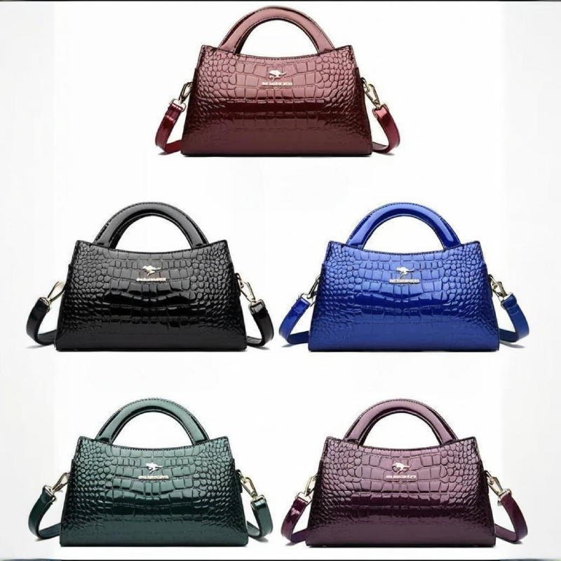 Kangaroo Crocodile Pattern Cro - Women'S Kangaroo Bags recension och pris