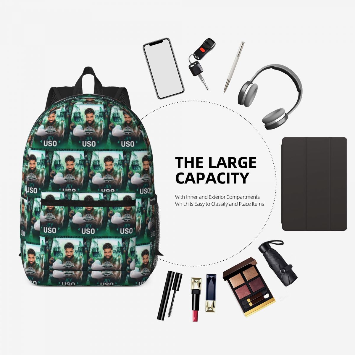 Winner WWE Jey Uso Backpack Da - Women Bags Winners recension och pris