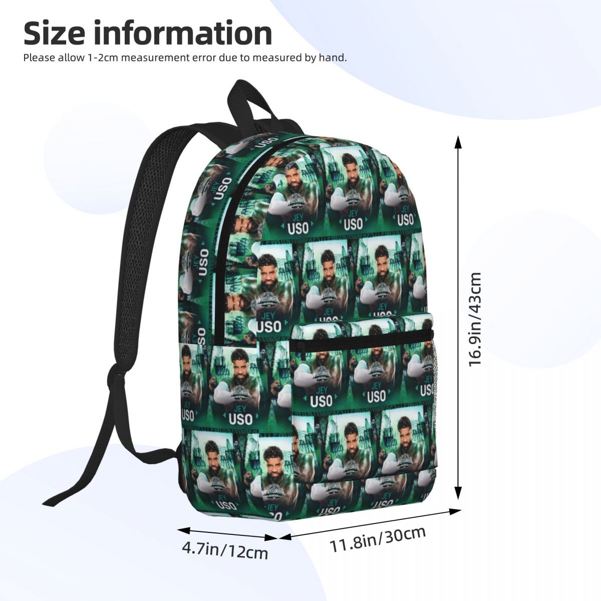 Winner WWE Jey Uso Backpack Da - Women Bags Winners recension och pris