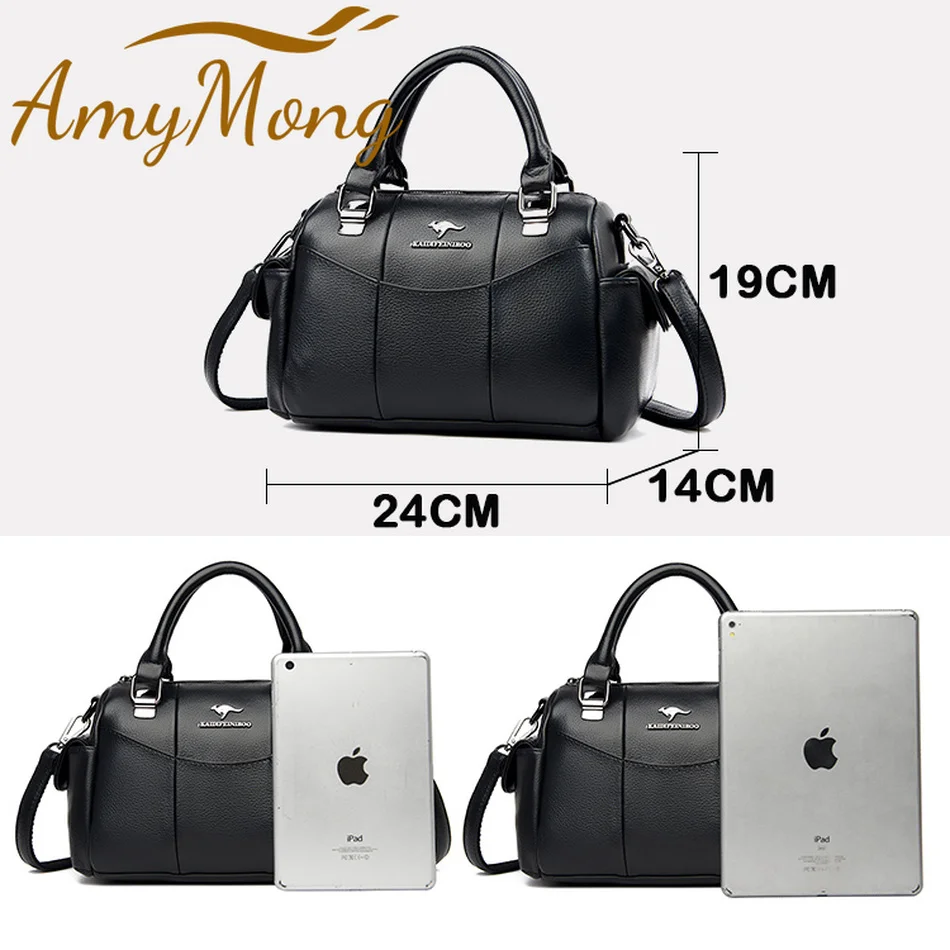 Designer Women Soft Leather Ha - Women'S Kangaroo Bags recension och pris