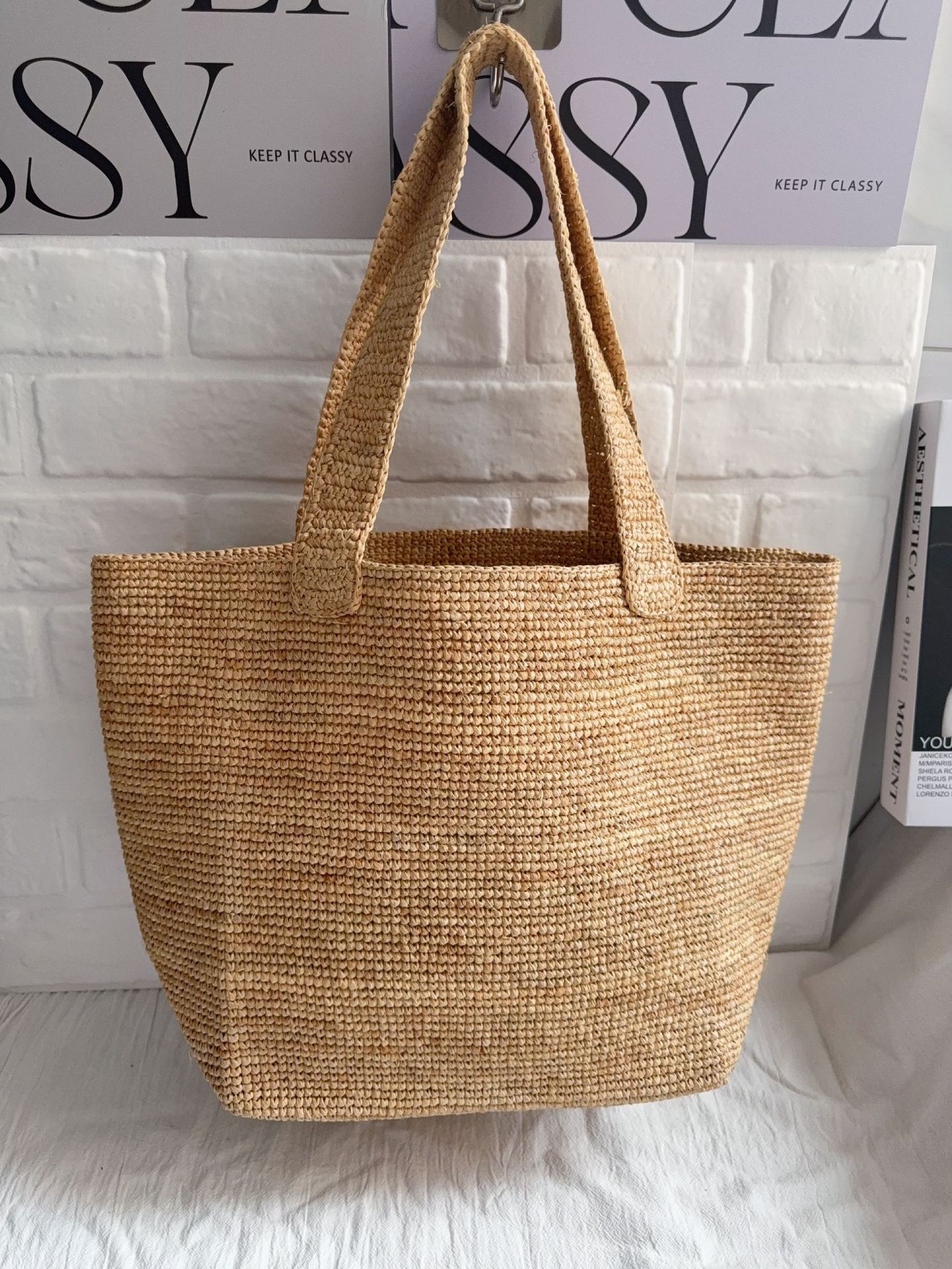Casual Woven Messenger Embroid - Women'S Raffia Bags recension och pris