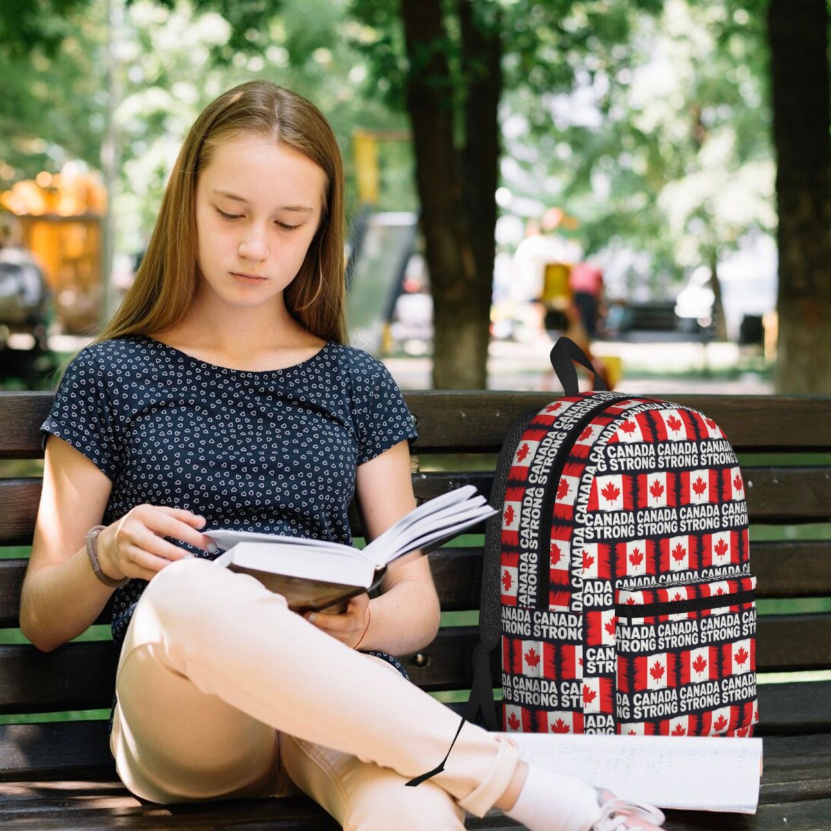 Canada Strong Student Backpack - Women Bags In Canada recension och pris