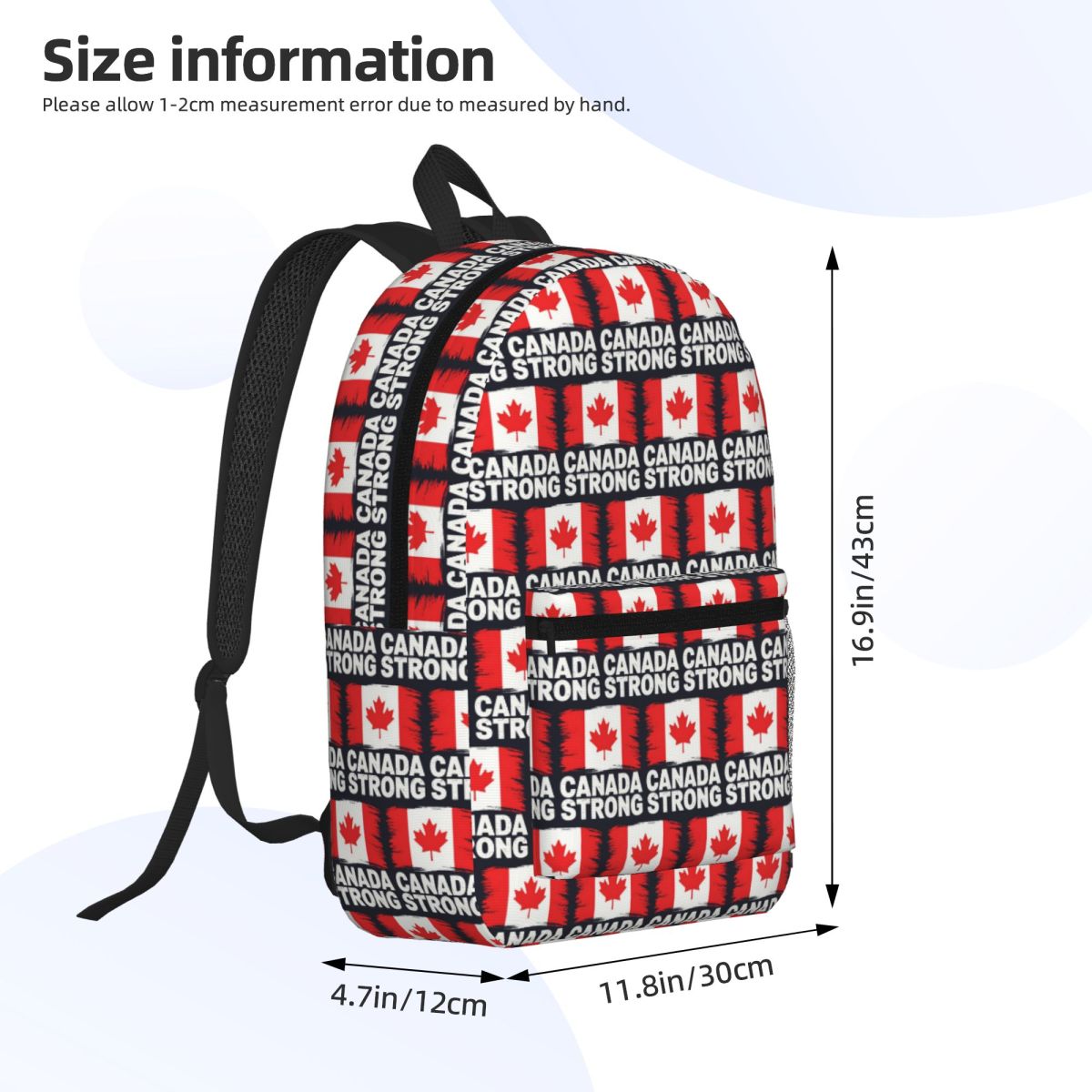 Canada Strong Student Backpack - Women Bags In Canada recension och pris