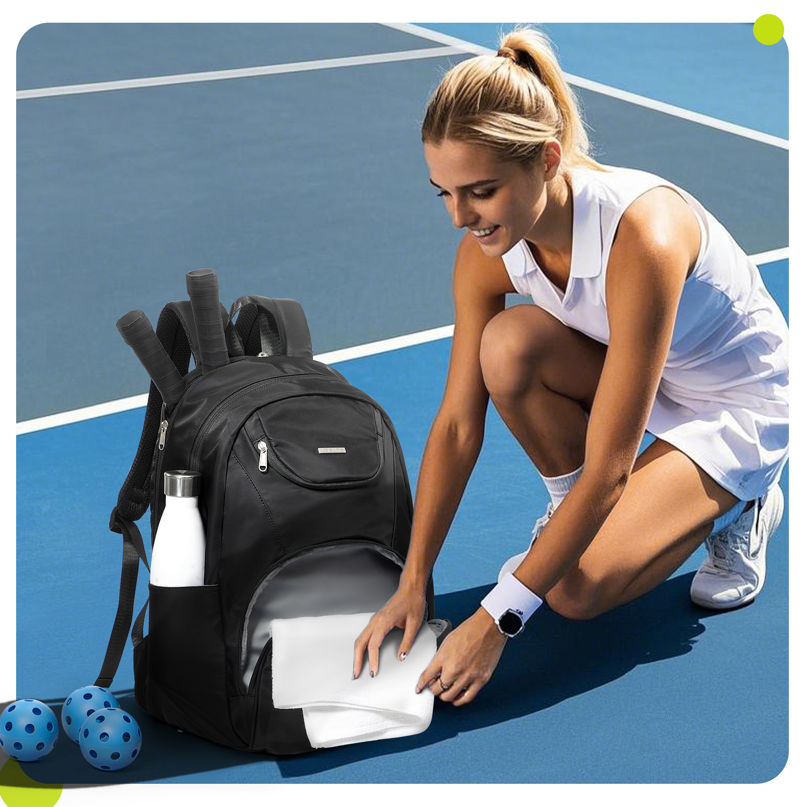 Tennis Bag Tennis Backpack 2 R - Women Bags And Shoes recension och pris