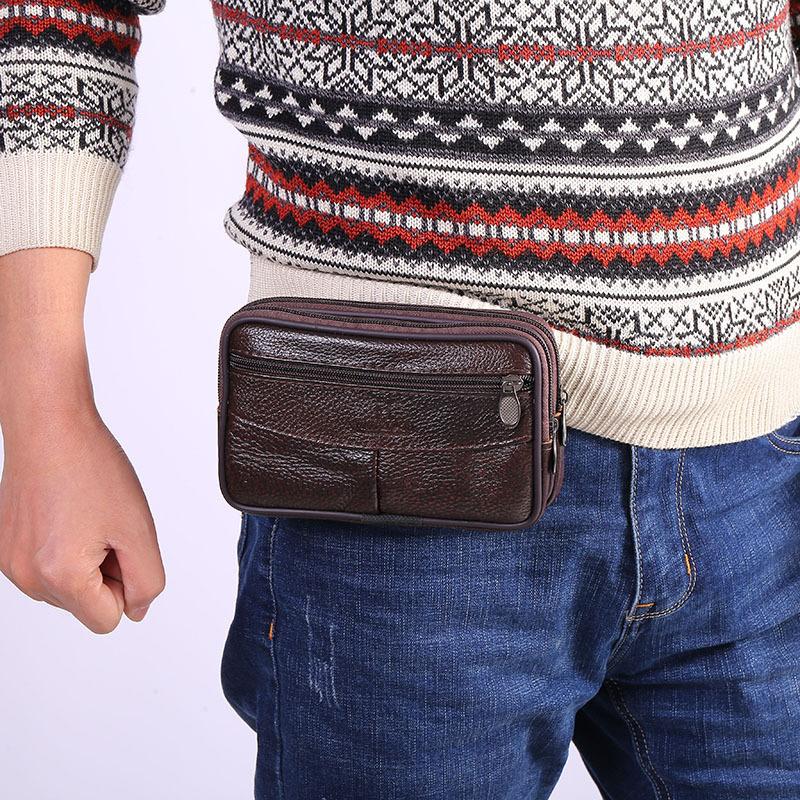 1PC Leather Hand Bags For Men  - Women Bags Leather recension och pris