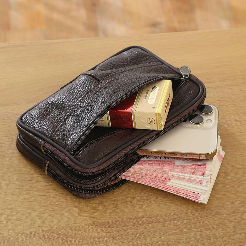 1PC Leather Hand Bags For Men  - Women Bags Leather recension och pris