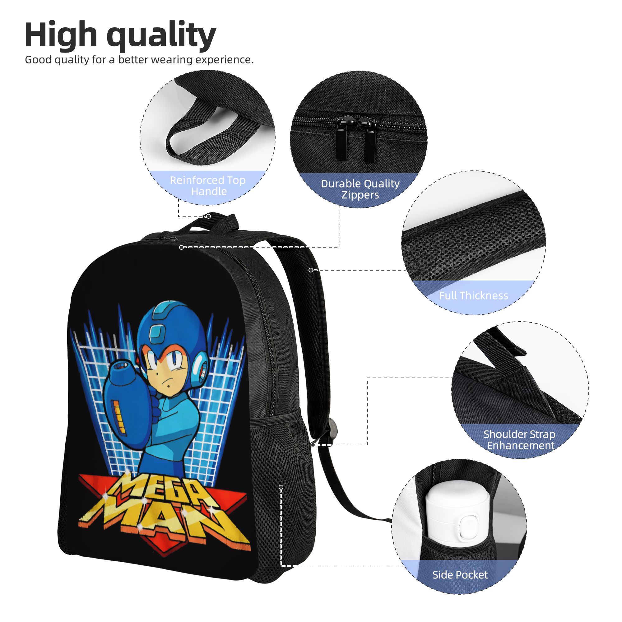 Megaman X Scifi Video Game   B - Women X Bags recension och pris