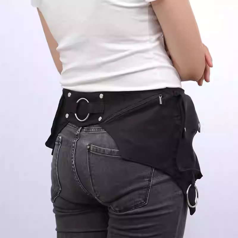 Women's Medieval Punk Waist Ba - Women Bags Europe recension och pris
