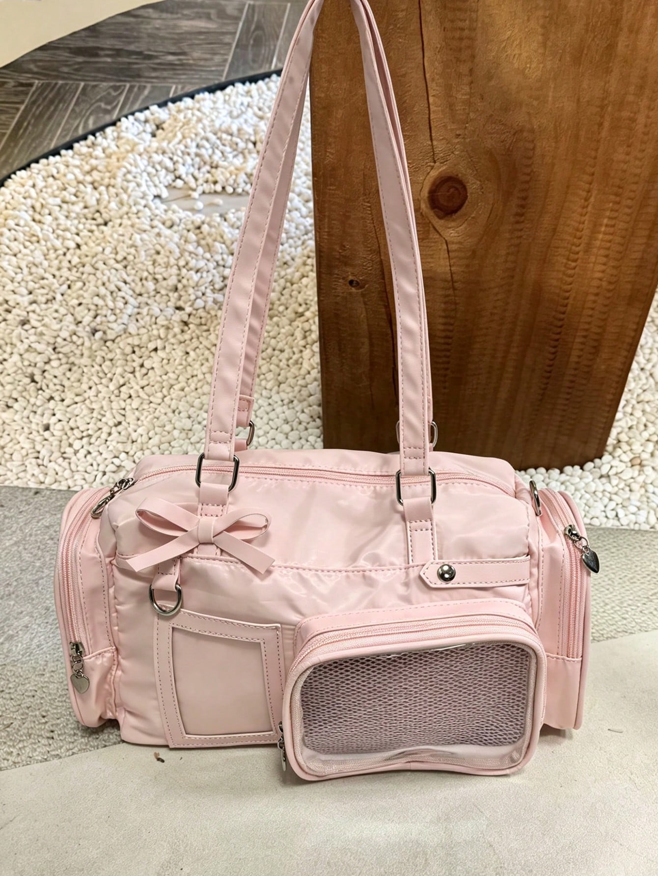 Korean Style Pink Lazy Fashion - Women Handheld Bags recension och pris