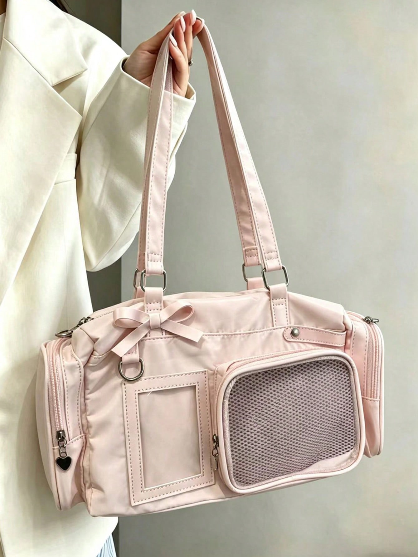 Korean Style Pink Lazy Fashion - Women Handheld Bags recension och pris