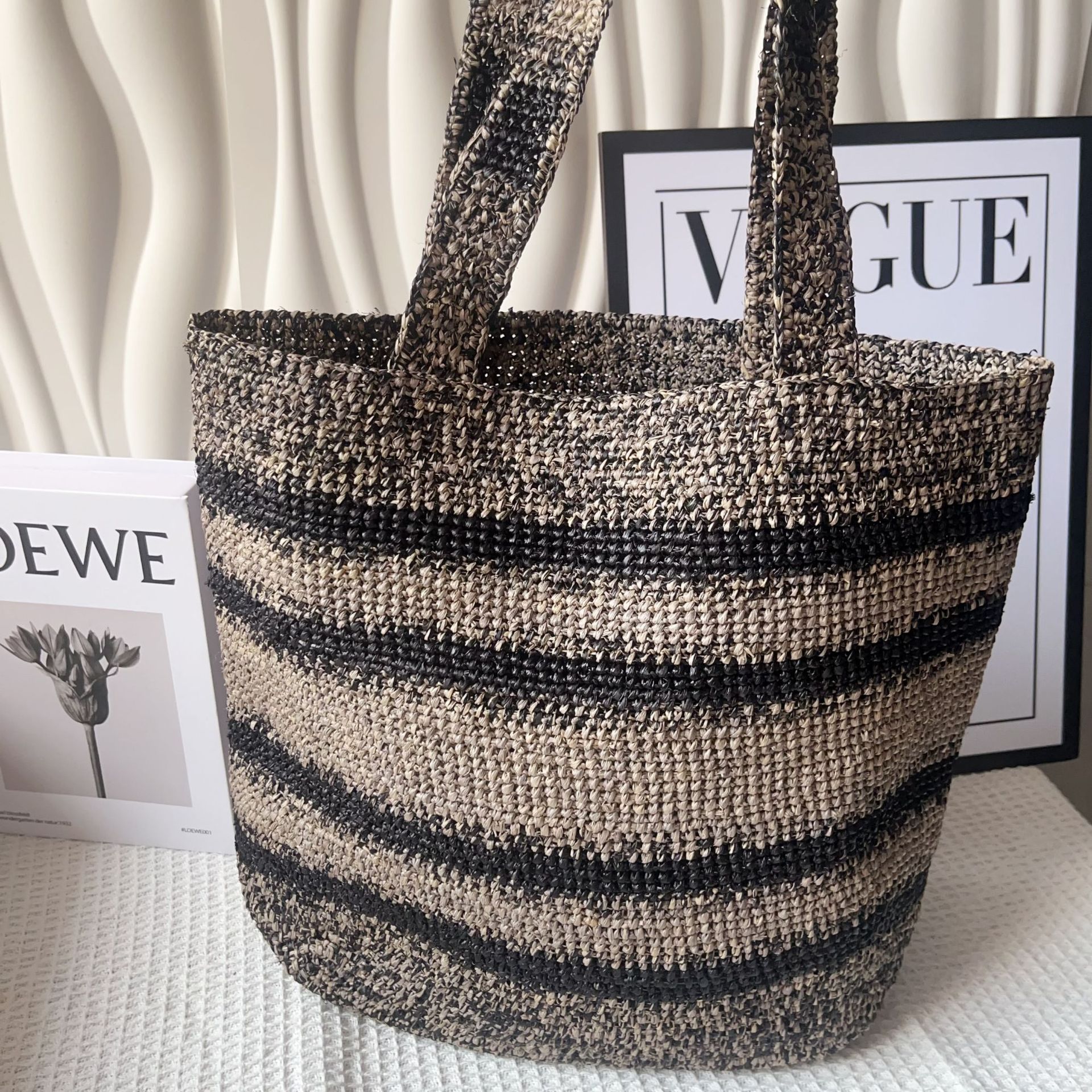 Casual Simple Women Nature Raf - Women'S Raffia Bags recension och pris