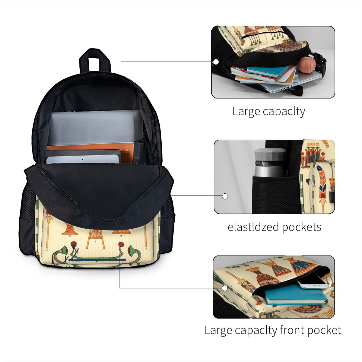Ancient Egypt Backpack Hot Sal - Women Bags Egypt Sale recension och pris
