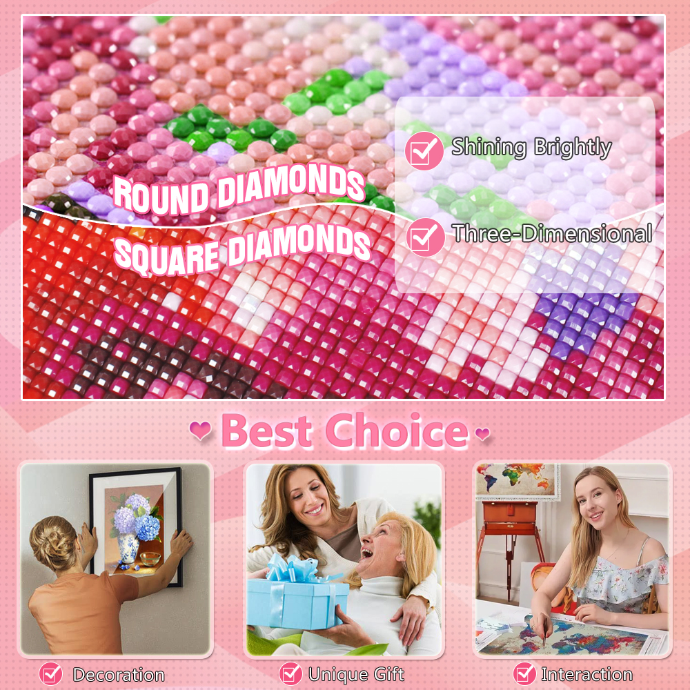 HUACAN Diamond Mosaic Noveltie - Women Bags Europe recension och pris