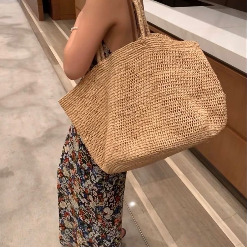 Fashion Natural Straw Raffia S - Women'S Raffia Bags recension och pris