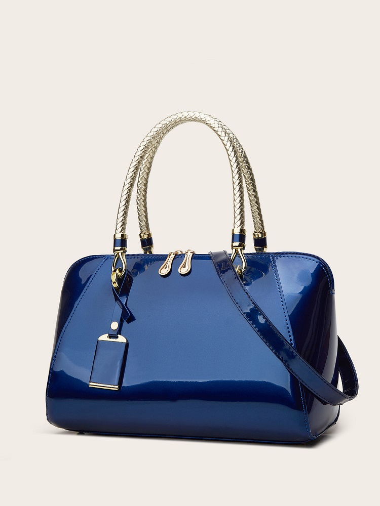 2025 New Patent Leather Boston - Women Bags Europe recension och pris