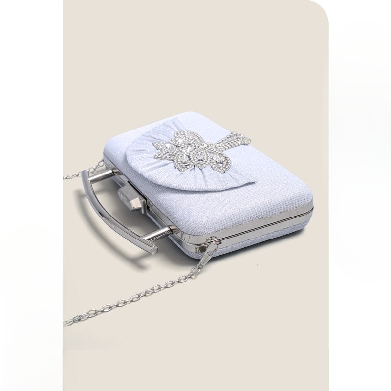 Temperament Metal Dinner Bag B - Women Handheld Bags recension och pris