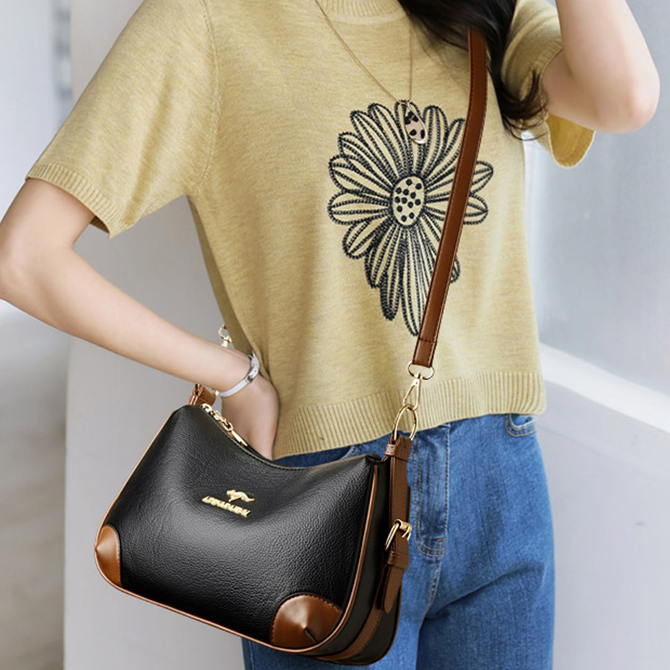 Genuine 3 Layers High Quality  - Women'S Kangaroo Bags recension och pris