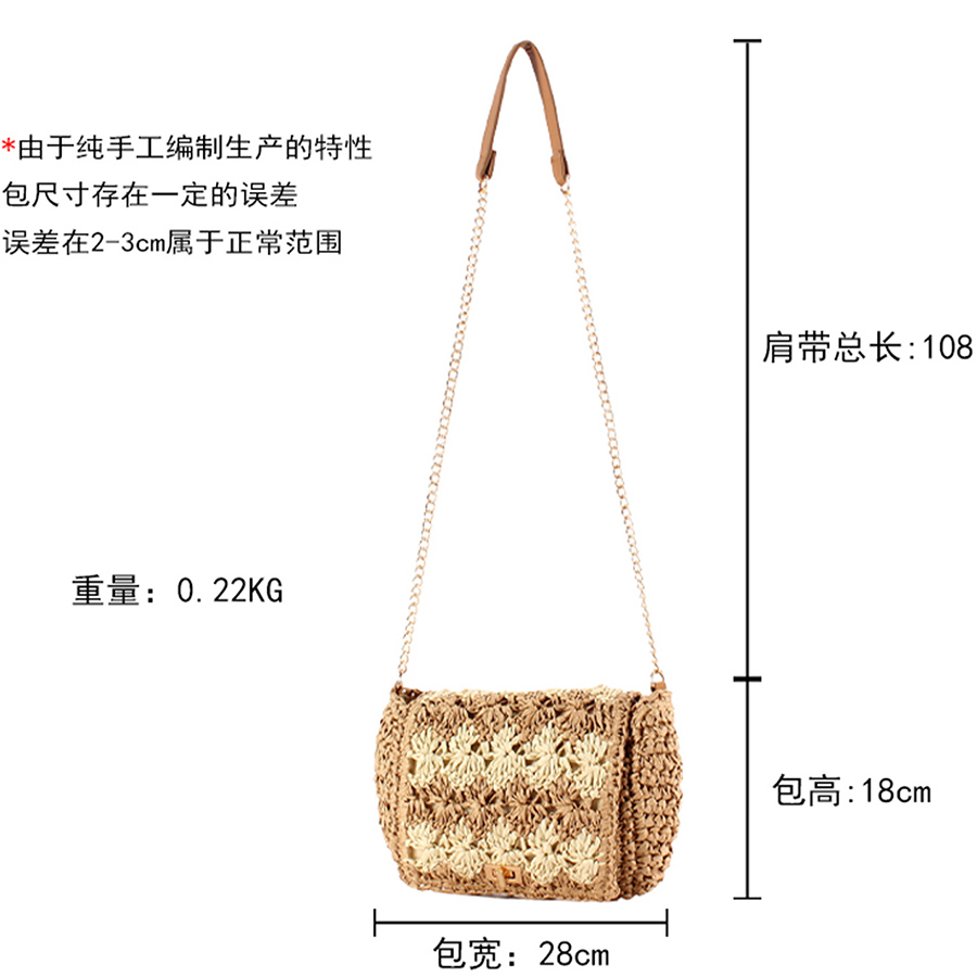 Straw Crossbody Bags for Women - Women'S Raffia Bags recension och pris