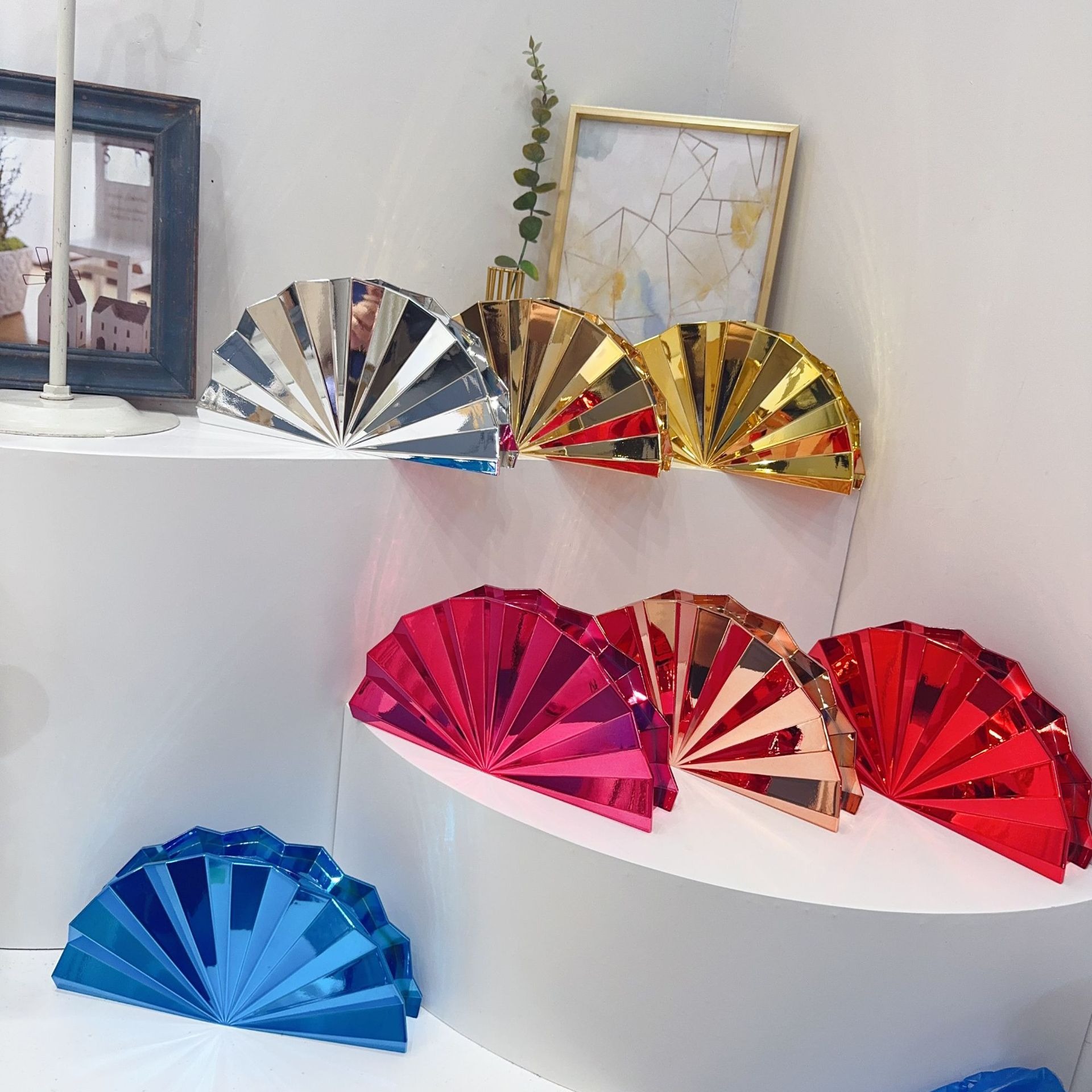 Creative Moon Shape Gold Purse - Women Handheld Bags recension och pris