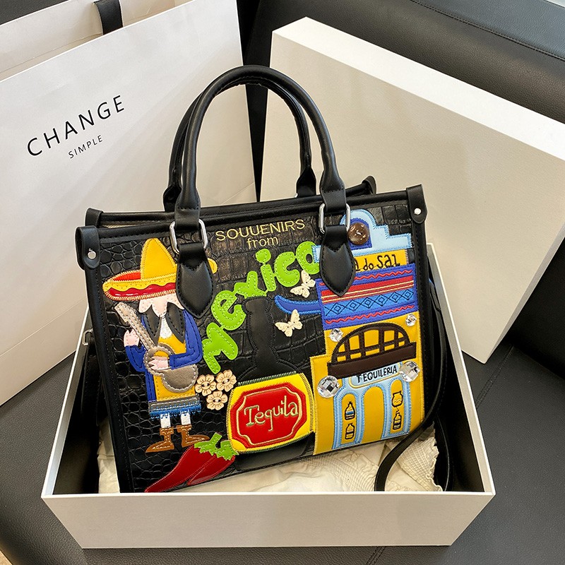 Design Patchwork Zipper 2026 H - Women Bags Designer Sale recension och pris