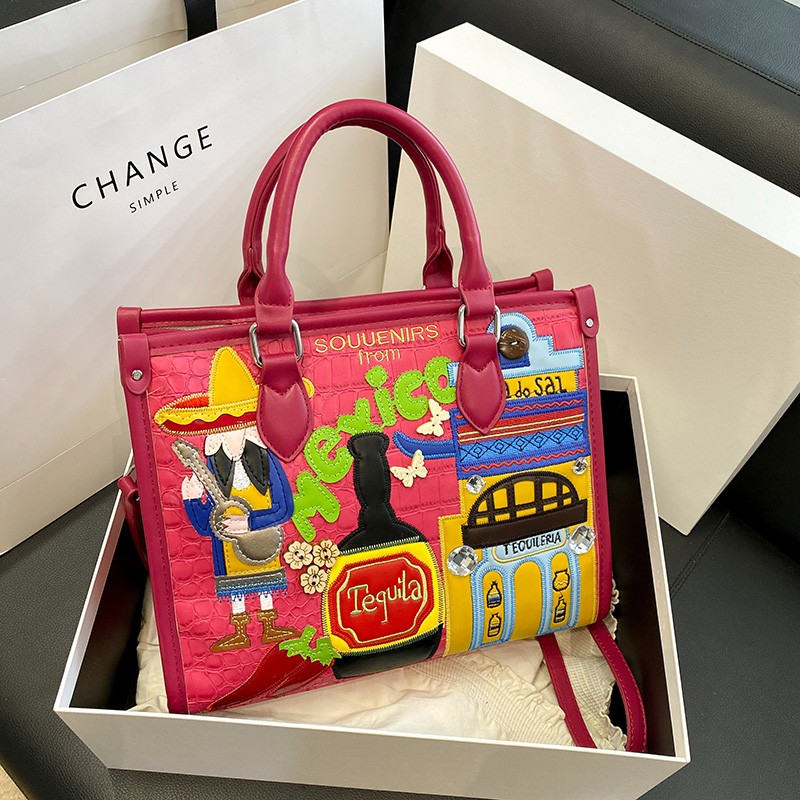 Design Patchwork Zipper 2026 H - Women Bags Designer Sale recension och pris