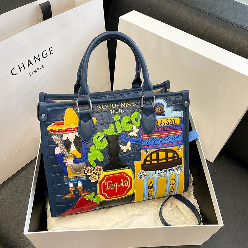 Design Patchwork Zipper 2026 H - Women Bags Designer Sale recension och pris