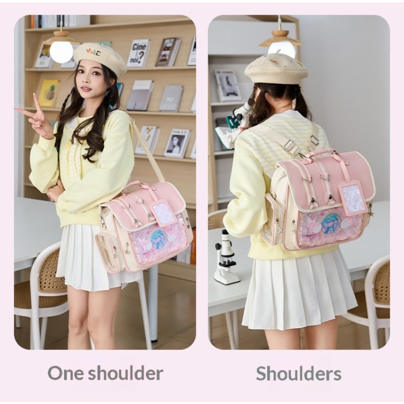 Japanese Schoolbag Youth Girls - Women Handheld Bags recension och pris