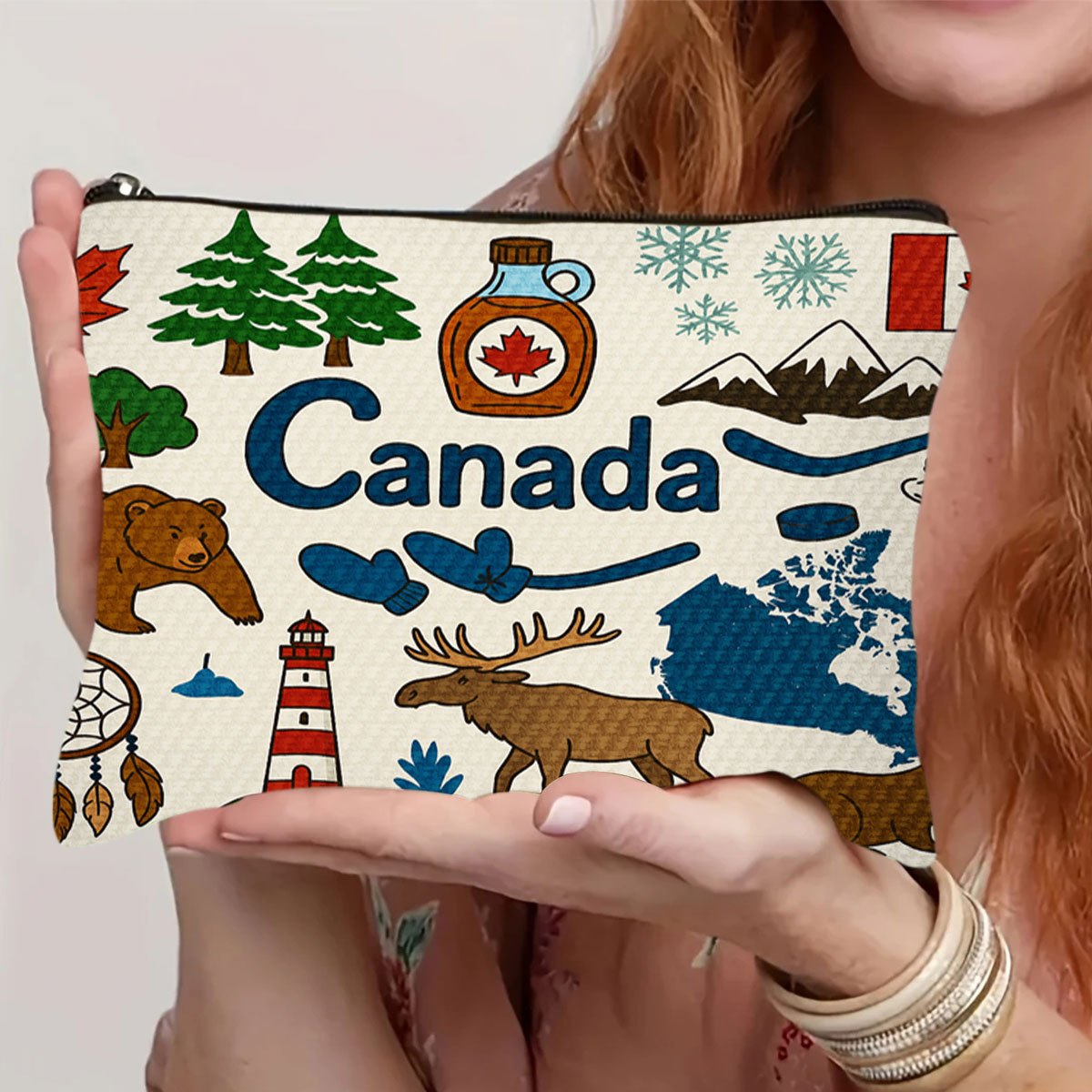 A Canada themed cosmetic bag - - Women Bags In Canada recension och pris