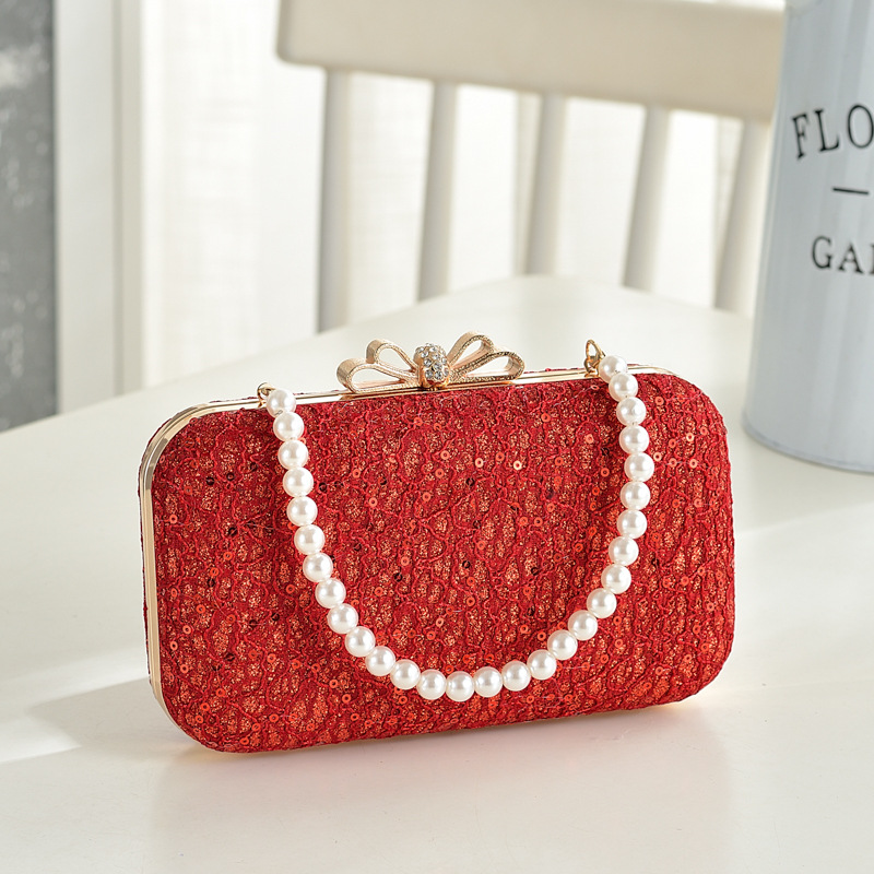 New simple and fashionable bow - Women Handheld Bags recension och pris
