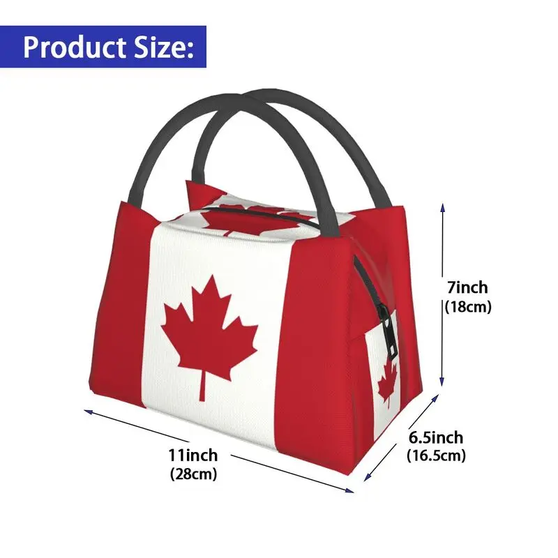 Flag Of Canada Insulated Lunch - Women Bags In Canada recension och pris