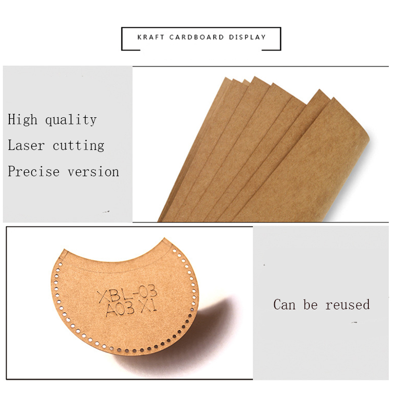 DIY Handmade Kraft Paper Templ - Women X Bags recension och pris