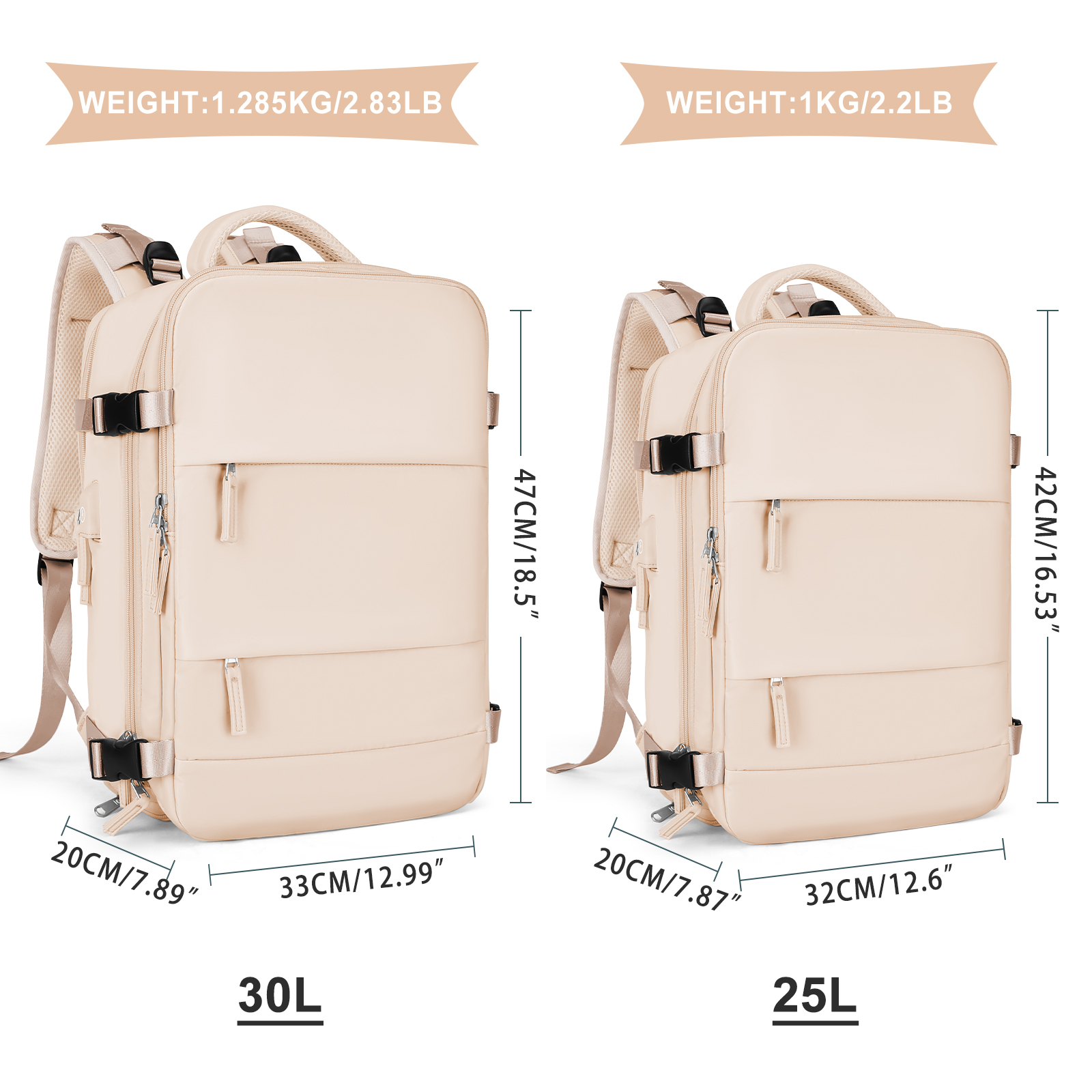 Large Travel Backpack for Men  - Women Bags And Shoes recension och pris
