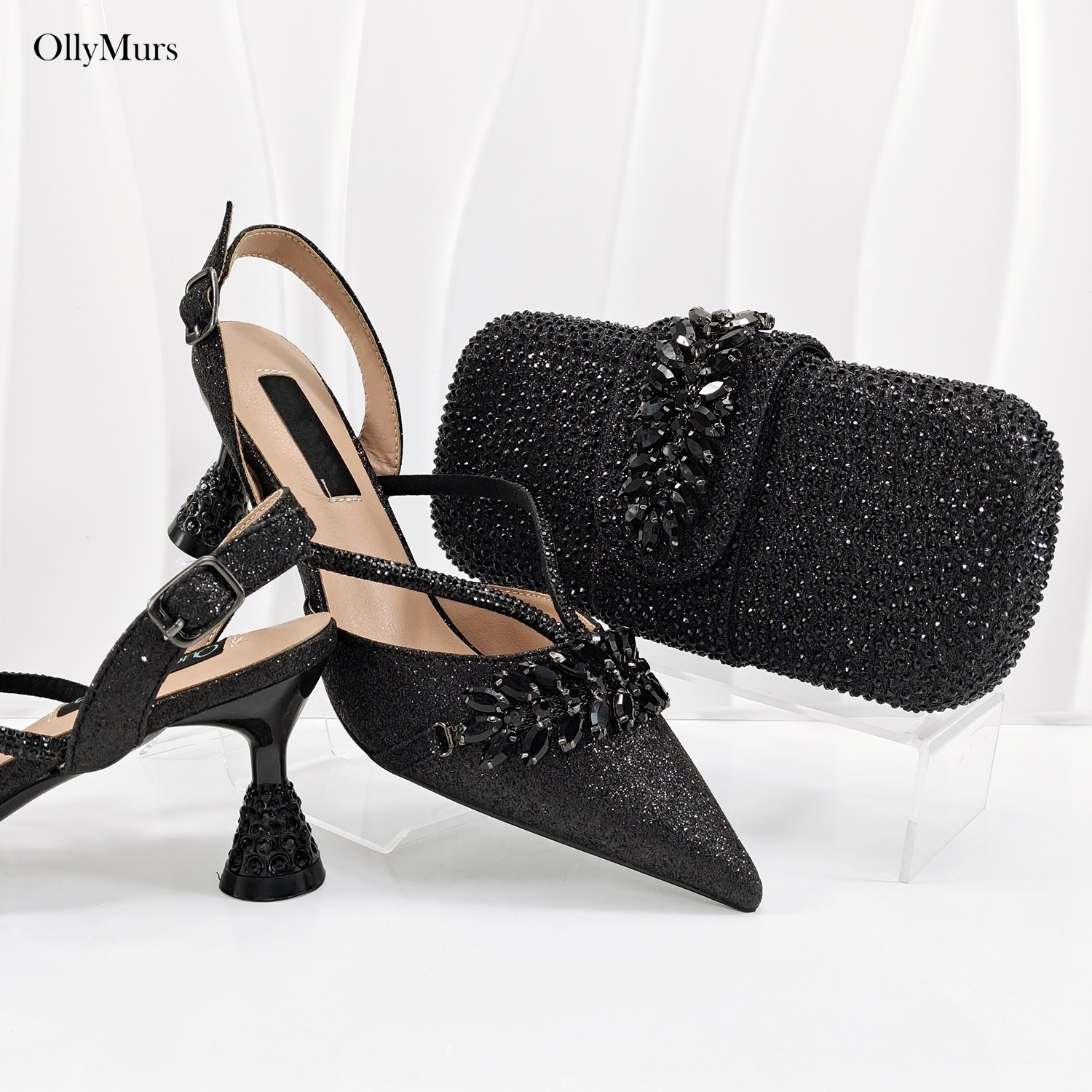 New Arrival Fashion Rhinestone - Women Bags And Shoes recension och pris