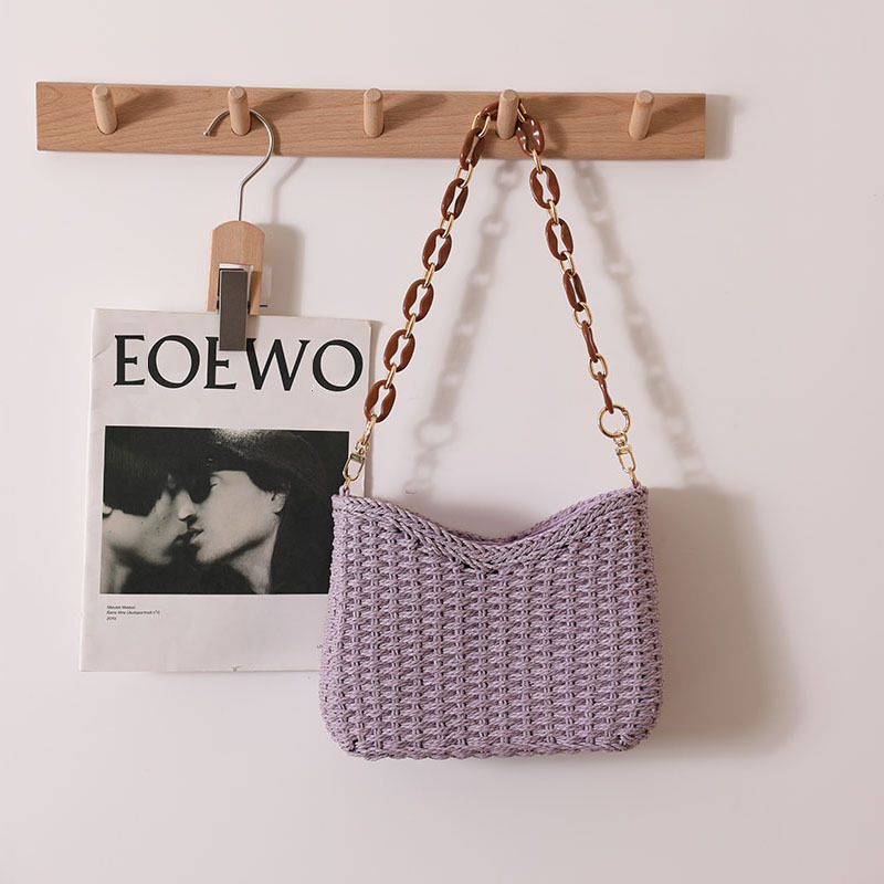 Straw Woven Bag for Women: Sol - Women Bags Leather recension och pris