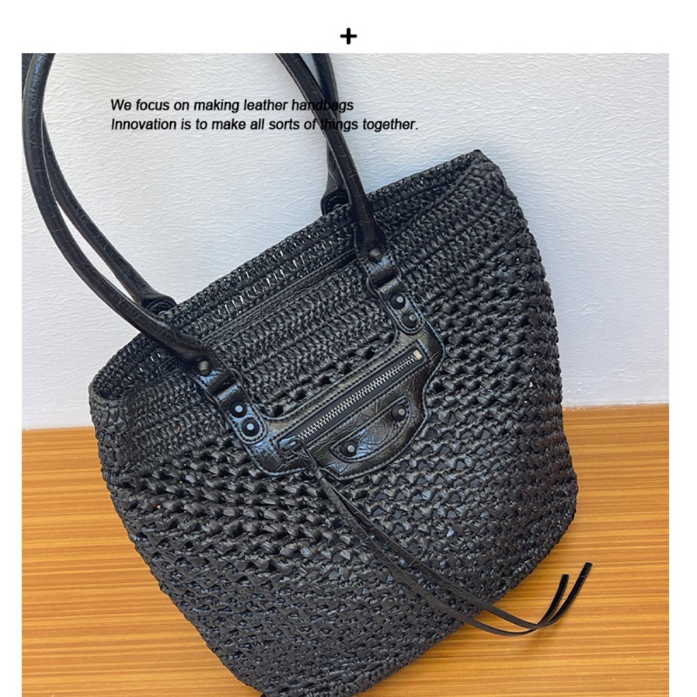 2026 New Niche Hollow Bag Stra - Women'S Raffia Bags recension och pris